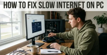 how to fix slow internet on PC