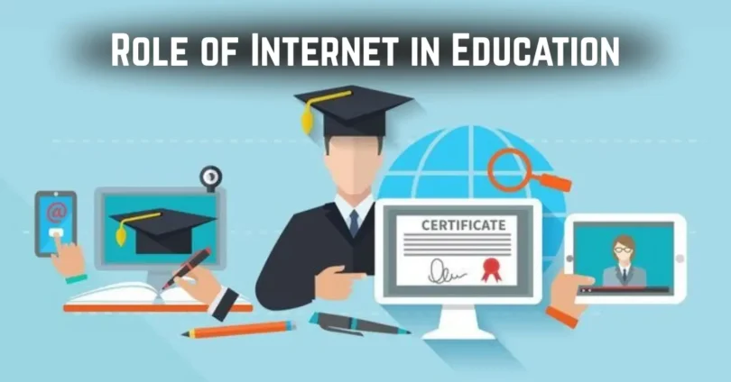 role of internet in education