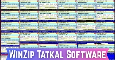 winzip tatkal software